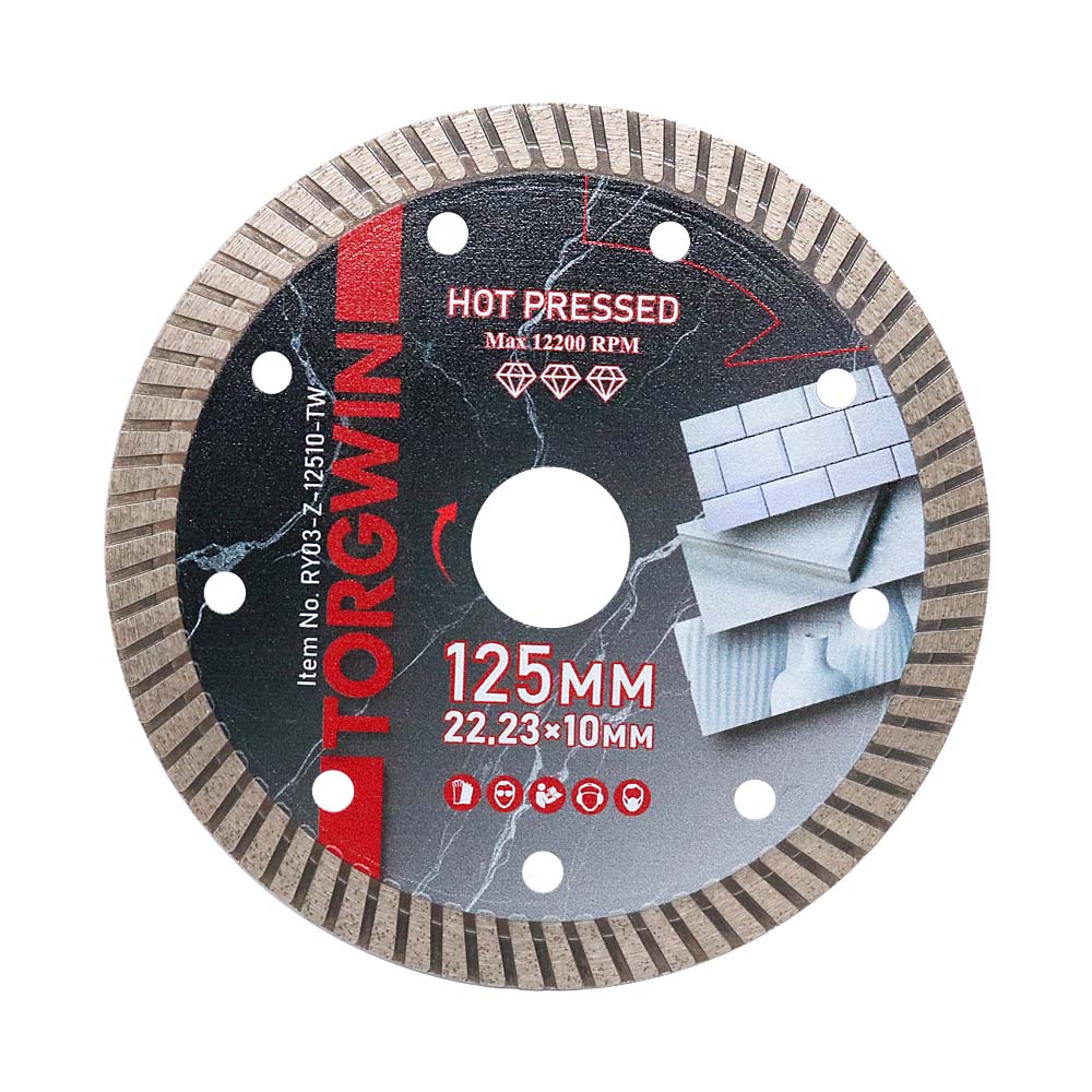Hot Pressed Turbo Diamond Saw Blade Pro για κεραμίδι
