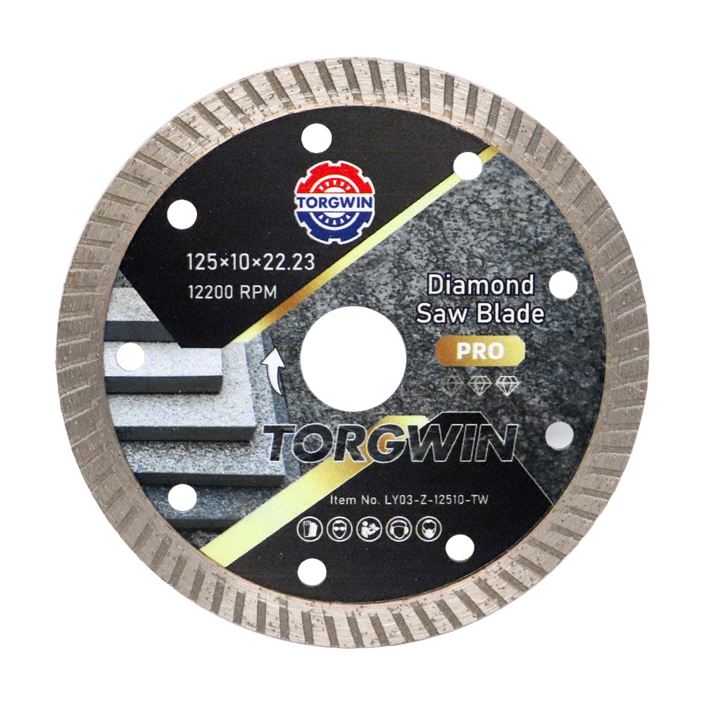 Το Turbo Diamond Saw Blade για κοπή γρανίτη